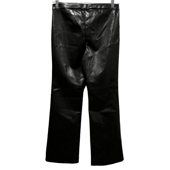 Wilfred Vegan Leather Bootcut Pants, NWT, Black 10 - Picture 2 of 11